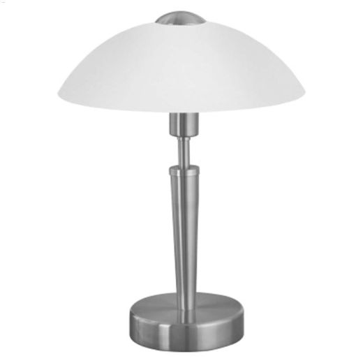 266 mm Matte Nickel 60 Watt E12 Table Lamp