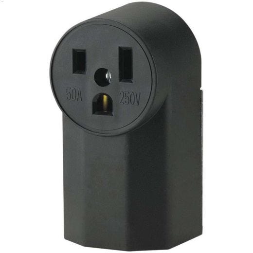 Power Receptacle 50A 2P\/3W