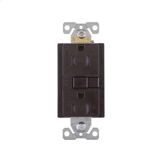 Oil Rubbed Bronze GFCI Receptacle 15A 2P\/3W