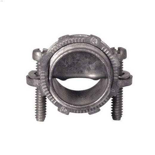 1\" Zinc Saddle Connector