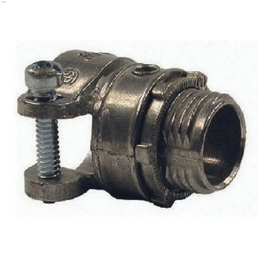 1\/2\" Zinc Squeeze Connector-2\/Pack