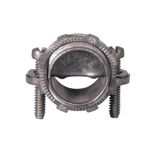 1-1/2" Zinc Saddle Connector