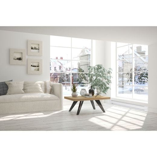Brava Electric Baseboard 1500W/240V-White