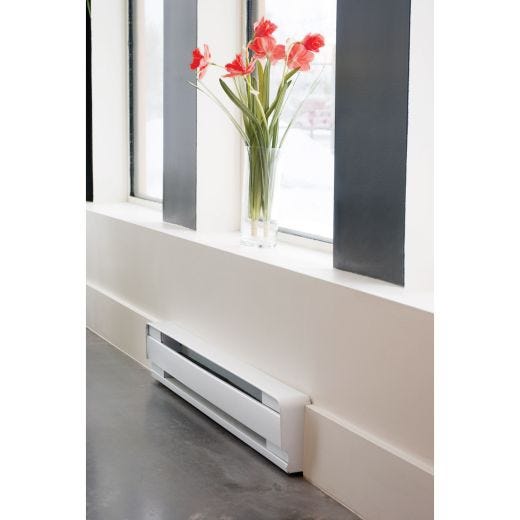 Brava Electric Baseboard 750W/240V-White