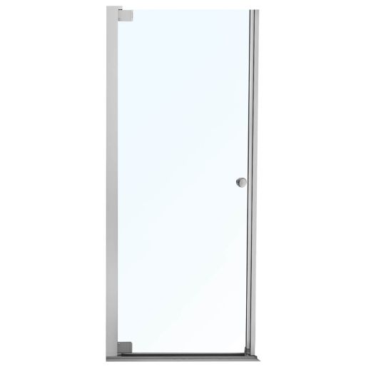 28-1/2-30-1/2" x 67" Clear 1-Panel Pivot Shower Door