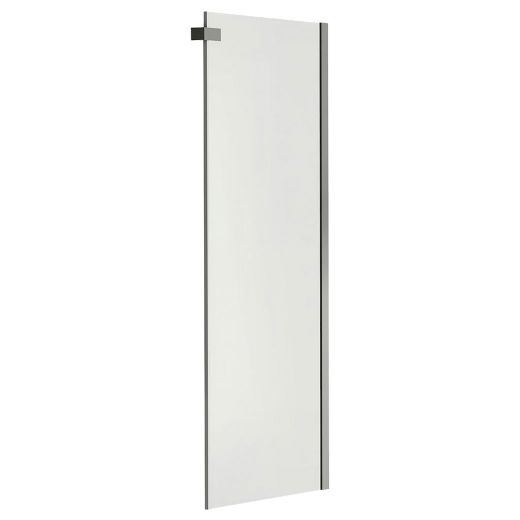 32" x 78-3/4" Chrome Clear Return Panel