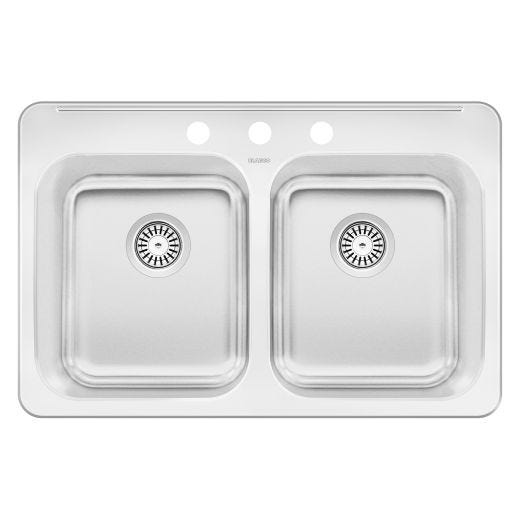 Upgrade 8" Stainless Steel 31.5" X 20.5" kitchen sink