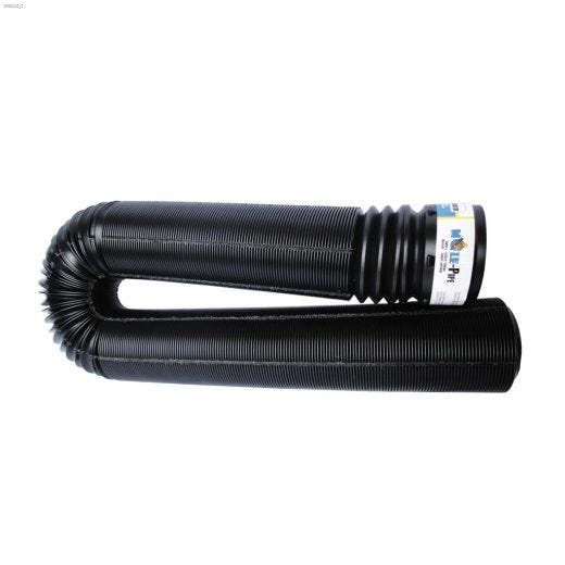 12' Black Expandable Corrugated Perforated Pipe