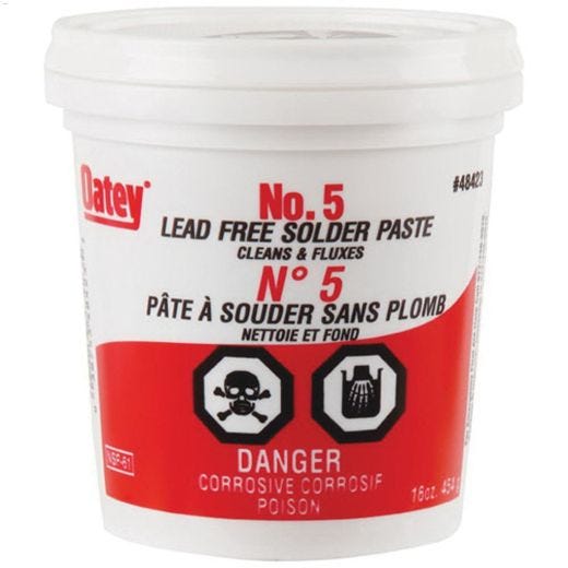 1 lb Lead Free Solder Paste