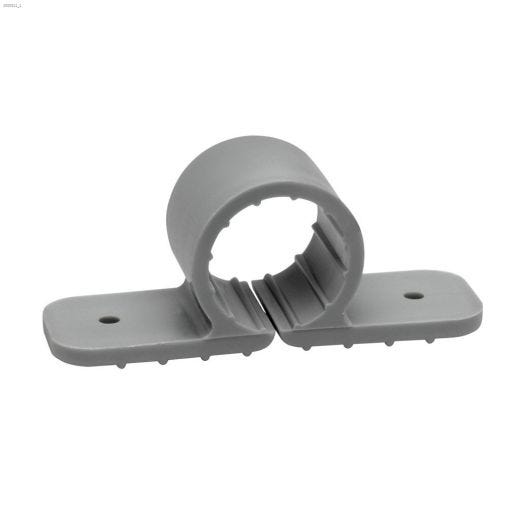 1\/2\" Polypropylene Gray Standard Pipe Clamp