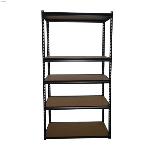 36" x 16" x 71" 5 Unit Steel Heavy Duty Shelf