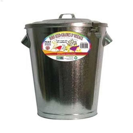 5 gal Steel Bird Seed Container