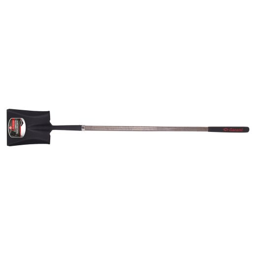 9.5" x 62" Tempered Steel Square Point Shovel