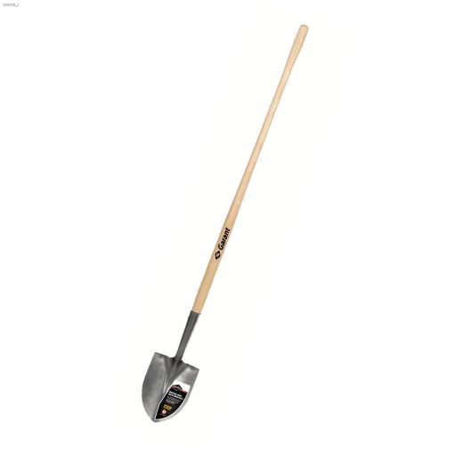 6\" x 53\" Tempered Steel Round Point Shovel