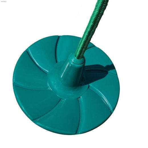 115 lb Green  Disc Swing With Rope