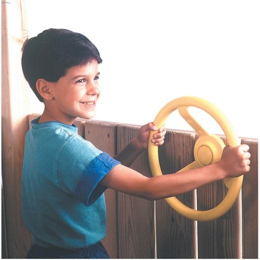 Yellow Steering Wheel