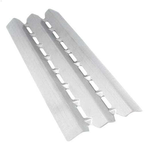 13-3\/4\" x 6-1\/4\" Stainless Steel Flav-R-Wave Insert