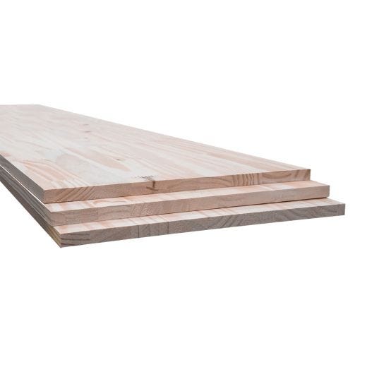 3/4 x 20 x 72" Pine Grade A Square Edge Laminate Board