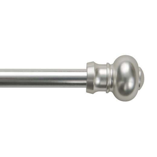 48 - 84" Ashby Single Adjustable Curtain Rod
