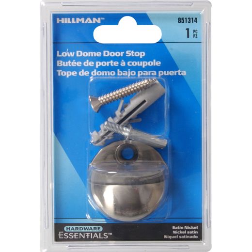 Satin Nickel Low Dome Floor Door Stop