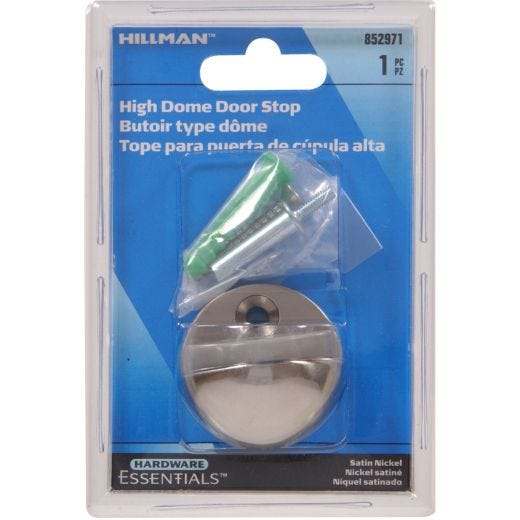 Satin Nickel High Dome Floor Door Stop