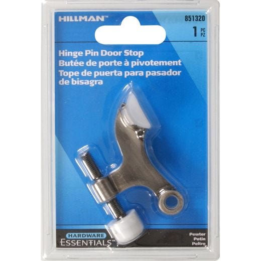 Pewter Hinge Pin Door Stop
