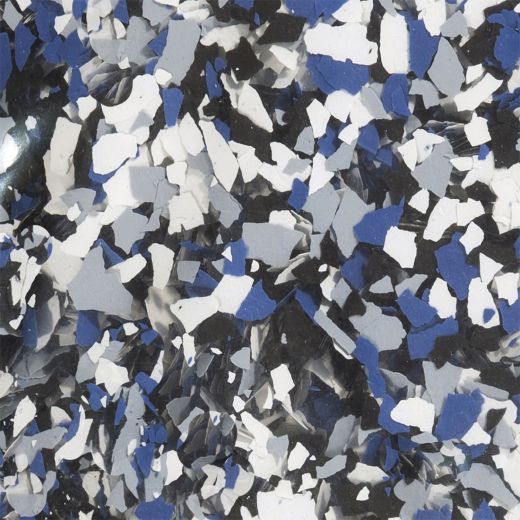 Pastilles de couleur décoratives EpoxyShield® bleu/gris