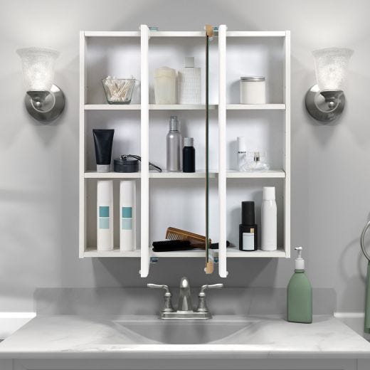 White Medicine Cabinet