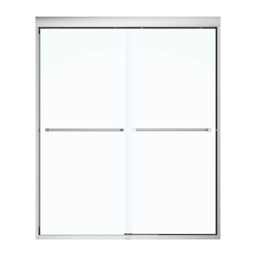 55 - 59" x 71" x 6 mm Clear Sliding Shower Door