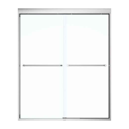 55-59" x 71" x 6 mm Clear Sliding Shower Door