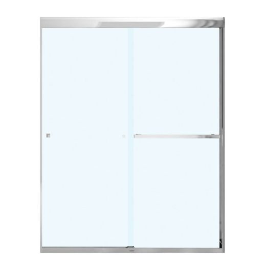 55-59" x 71" x 8 mm Clear Aura Sliding Shower Door