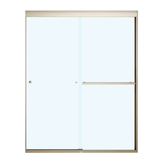55 - 59" x 71" x 8 mm Clear Aura Sliding Shower Door