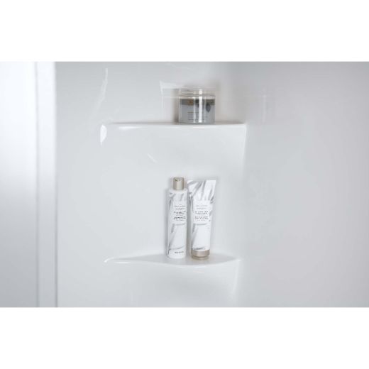 50" x 34-1/2" x 84-1/2" Cabine de Douche 3 Morceaux Gauche