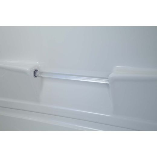 Empire White 3-Piece Left Hand Tub Shower