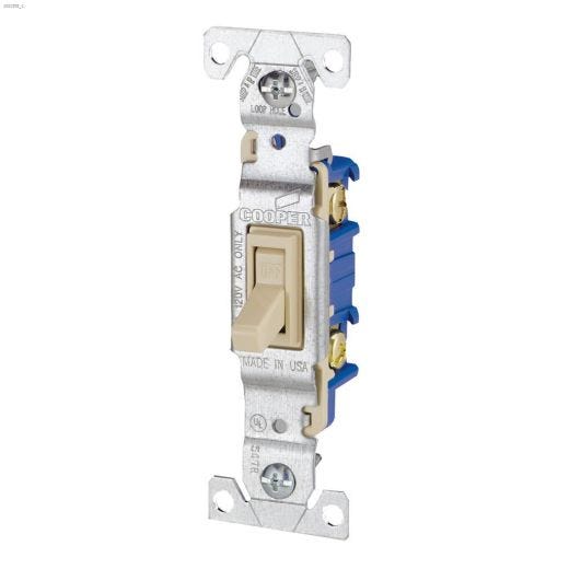 Toggle Switch 15A 120V 1P