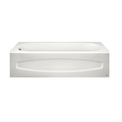 Gloss Porcelain White Left Colony Recess Bathing Pool