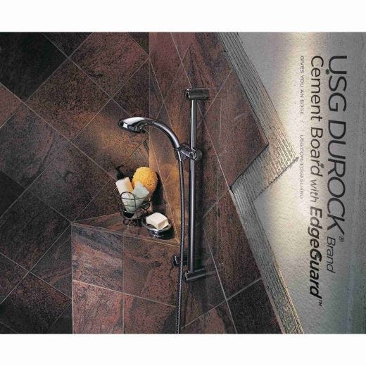 Durock 5' x 36" x 1/2" Cement Board