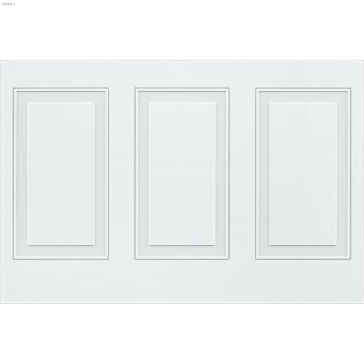 Mirage 1\/4\" x 32\" x 48\" White HDF Wall Panel