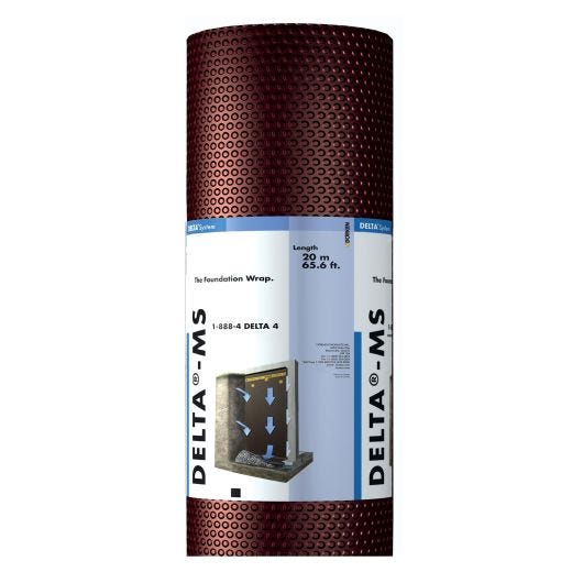 65' 6" x 8' Chocolate Brown Dimpled Membrane