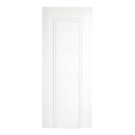 1" x 3-3/4" x 9" White Primed MDF Victorian Plinth Block