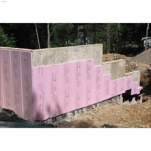 Codeboard\u00ae 96\" x 24\" x 1\" Ship Lap Rigid Insulation