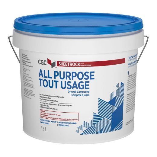 4.5 L Sheetrock All Purpose Drywall Compound