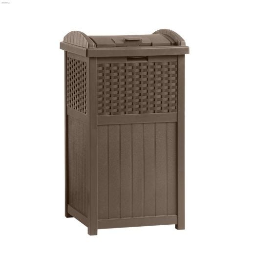 113.5 - 125 L Wicker Trash Hideaway