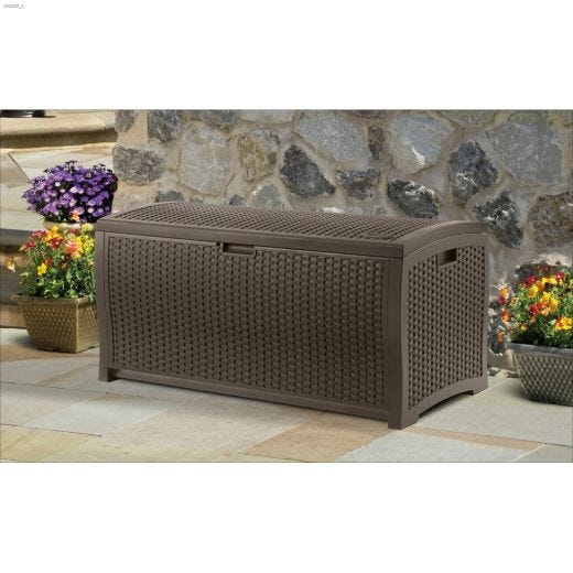 99 gal Wicker Deck Box