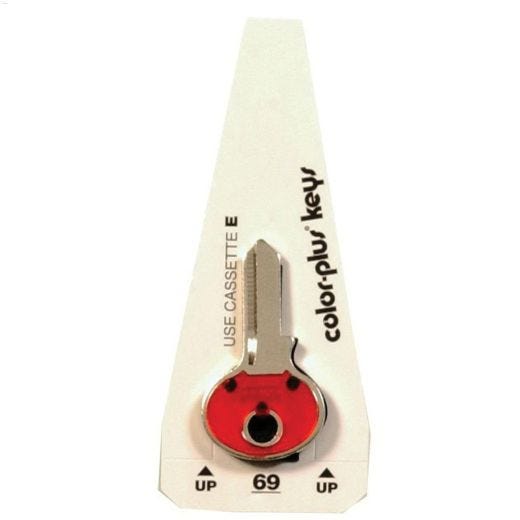 ColorPlus Brass #69 Master Lock Key