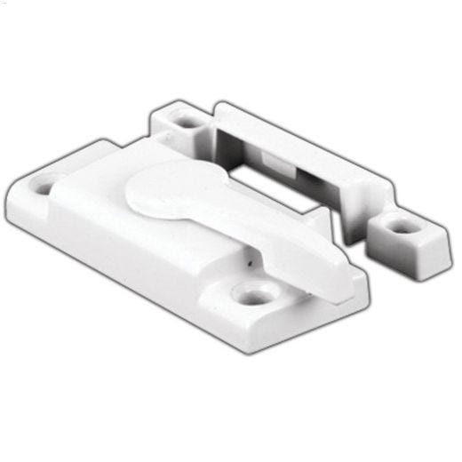 2-1\/8\" White Cam-Action Window Sash Lock