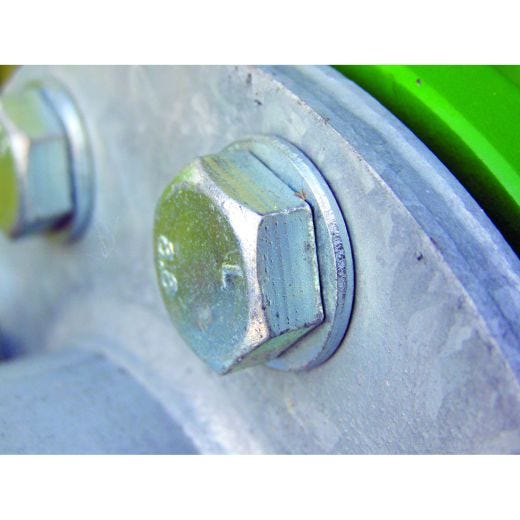 5/8" Zinc Plated Steel Flat Washer-25/Pack