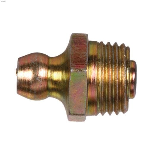 M8 x 1 Straight Grease Fitting-2\/Pack