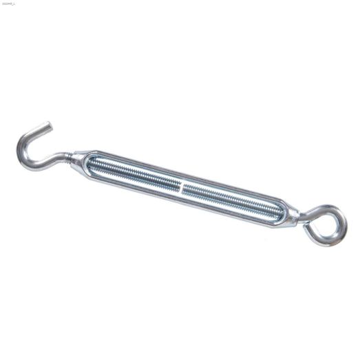 12-24 x 6-3\/8\" 55 lb Hook & Eye Turnbuckle