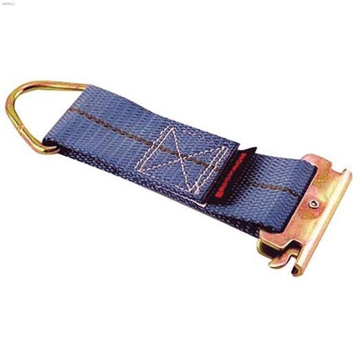 8\" x 2\" Blue E-Track Tie-Off Strap-Bulk